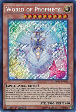 World of Prophecy Card Front