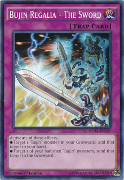 Bujin Regalia - The Sword Card Front