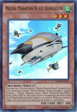 Mecha Phantom Beast Aerosguin Card Front