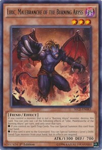 Libic, Malebranche of the Burning Abyss Card Front