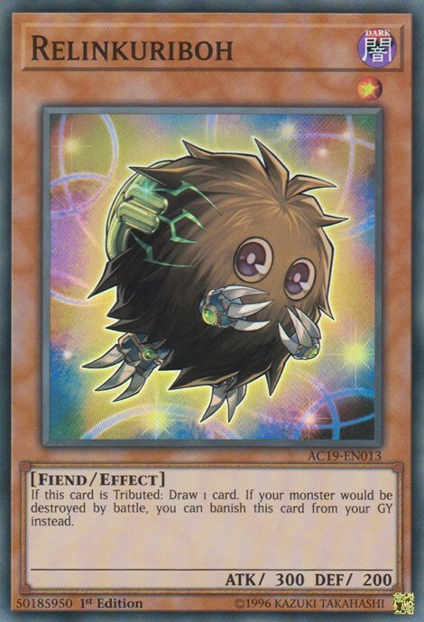 Relinkuriboh Card Front