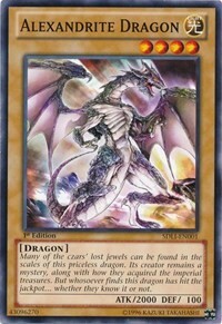 Alexandrite Dragon Card Front