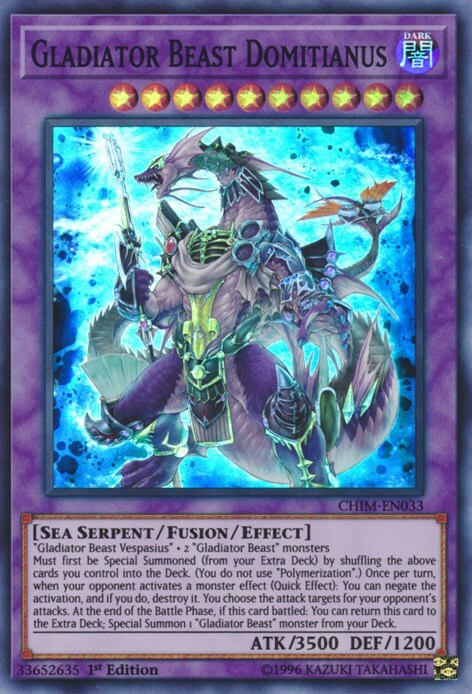 Gladiator Beast Domitianus Card Front