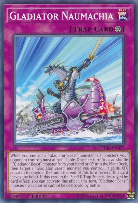 Gladiator Naumachia Card Front