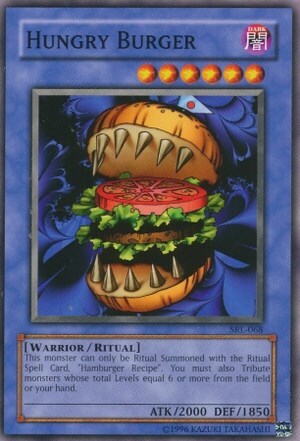 Hungry Burger Card Front