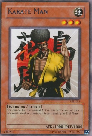 Karate Man Card Front