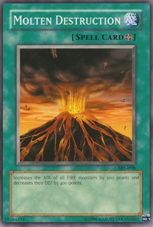 Molten Destruction Card Front