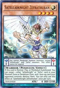 Satellarknight Zefrathuban Card Front