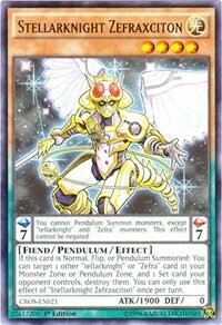 Stellarknight Zefraxciton Card Front