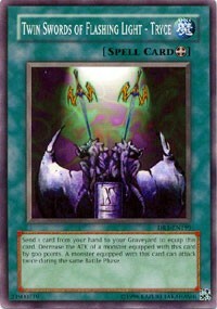 Twin Swords of Flashing Light - Tryce Card Front