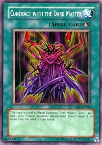 Contract with the Dark Master Card Front