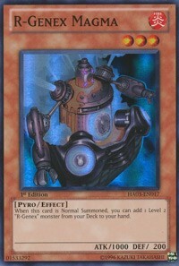 R-Genex Magma Card Front