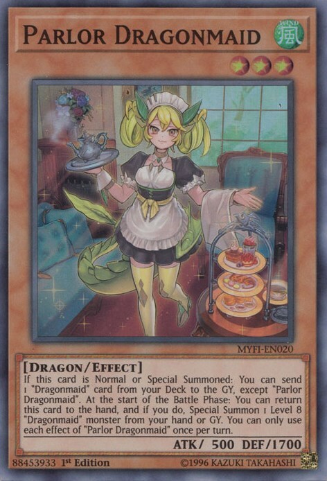 Parlor Dragonmaid Card Front