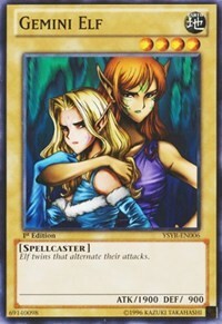 Gemini Elf Card Front