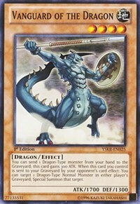 Vanguard of the Dragon Card Front