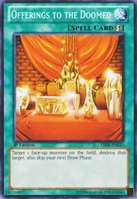 Offerings to the Doomed Card Front