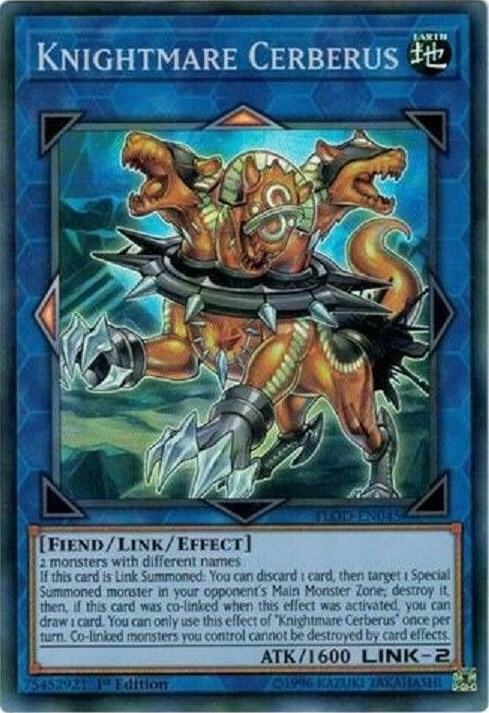 Knightmare Cerberus Card Front