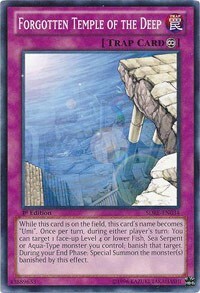 Forgotten Temple of the Deep Card Front