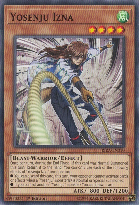 Yosenju Izna Card Front