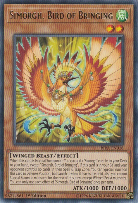 Simorgh, Bird of Bringing Card Front