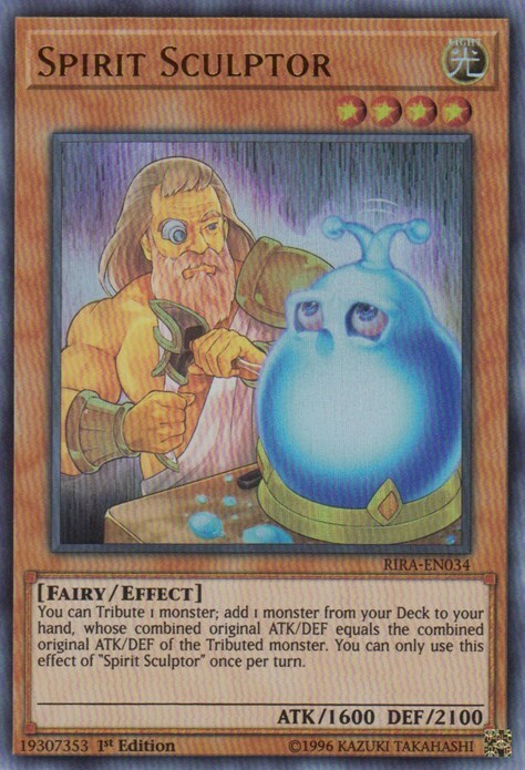 Spirit Sculptor Card Front