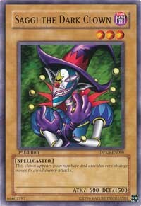 Saggi the Dark Clown Card Front