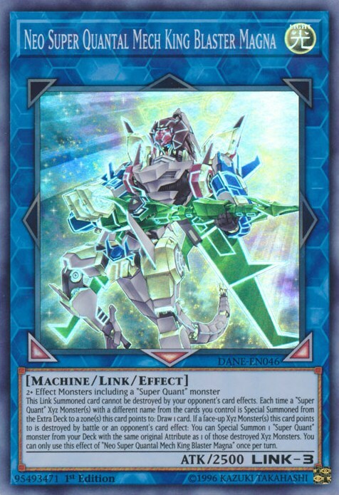 Neo Super Quantal Mech King Blaster Magna Card Front