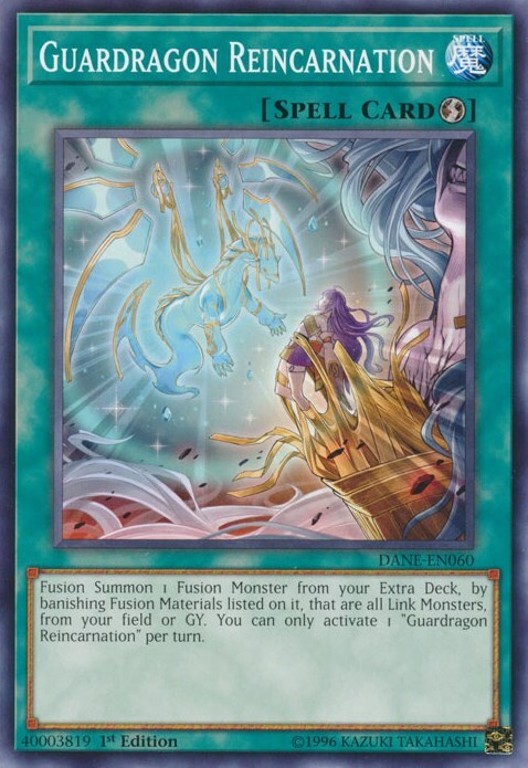 Guardragon Reincarnation Card Front