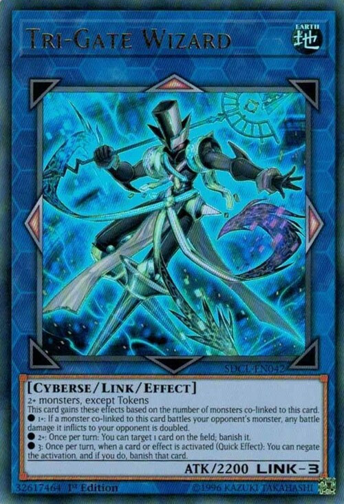 Tri-Gate Wizard Card Front