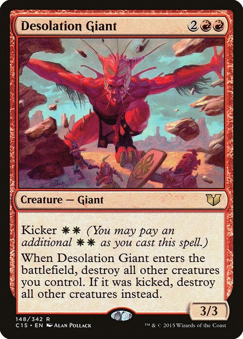 Desolation Giant Card Front