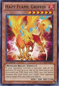 Hazy Flame Griffin Card Front