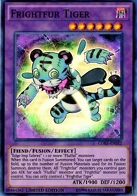 Frightfur Tiger Card Front