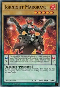 Igknight Margrave Card Front