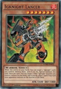 Igknight Lancer Card Front