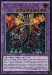 Archfiend Black Skull Dragon