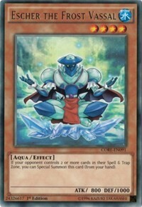 Escher the Frost Vassal Card Front