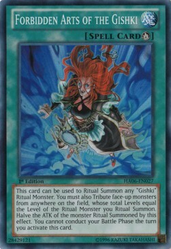 Forbidden Arts of the Gishki Card Front