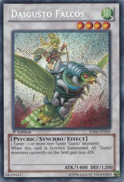 Daigusto Falcos Card Front