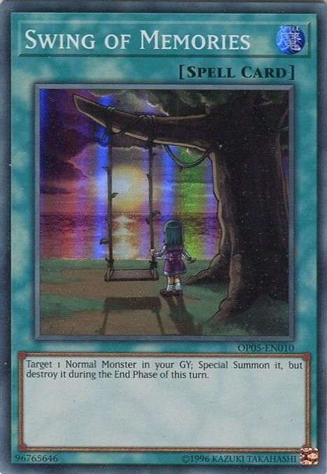 Swing of Memories Card Front