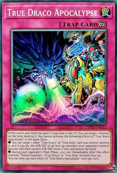 True Draco Apocalypse Card Front