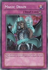 Magic Drain Card Front