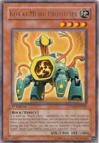 Koa'ki Meiru Prototype Card Front