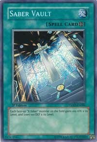 Saber Vault Card Front