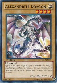 Alexandrite Dragon Card Front