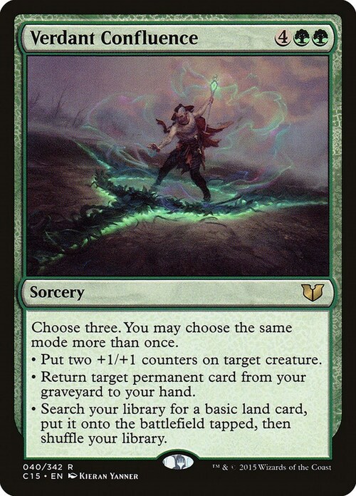 Verdant Confluence Card Front