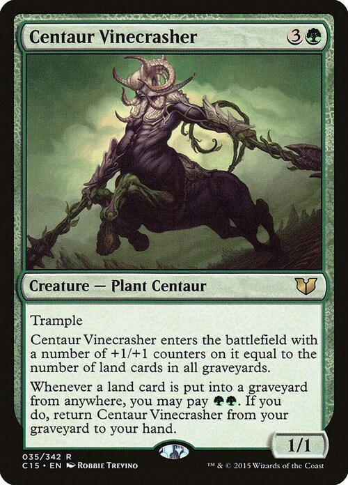 Centaur Vinecrasher Card Front