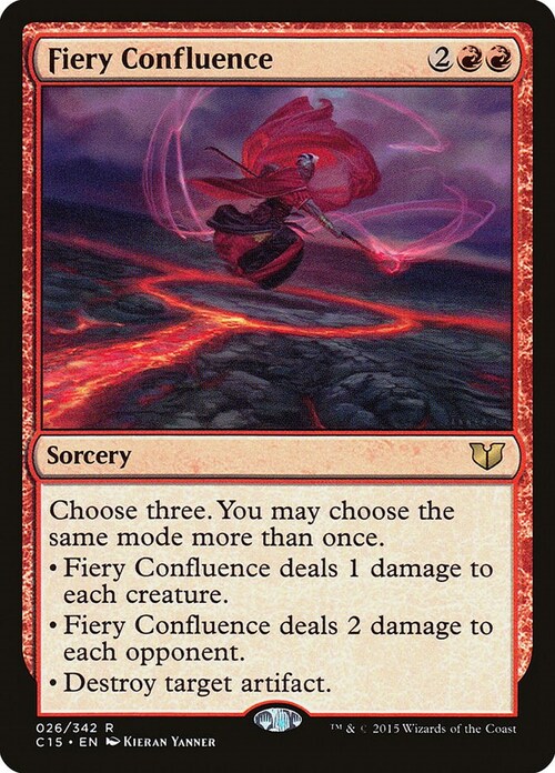 Fiery Confluence Card Front