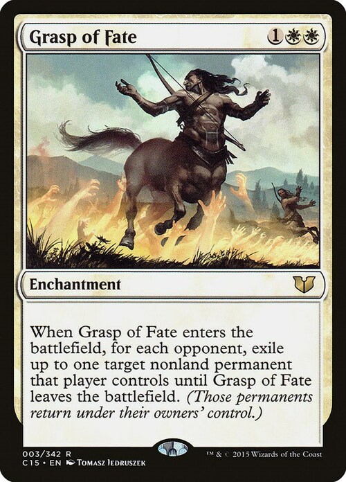 Grasp of Fate Card Front