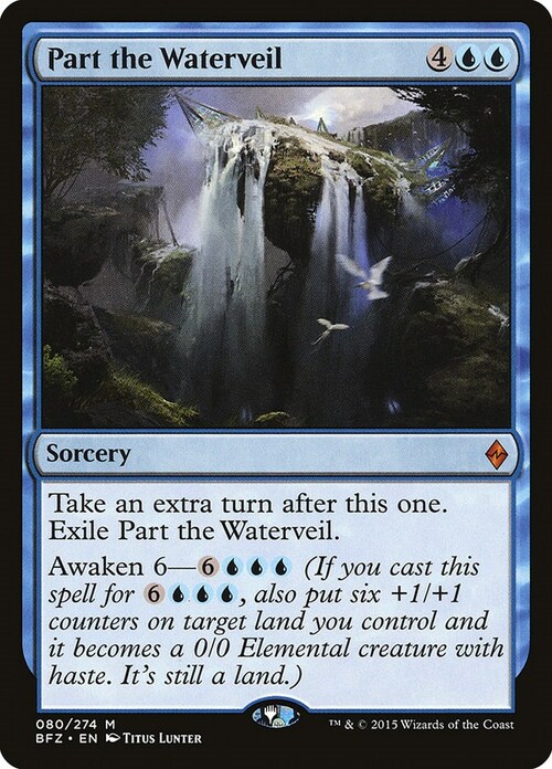 Part the Waterveil Card Front