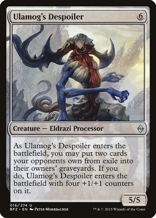 Ulamog's Despoiler Card Front